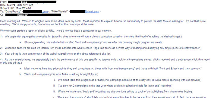 March 24th Email